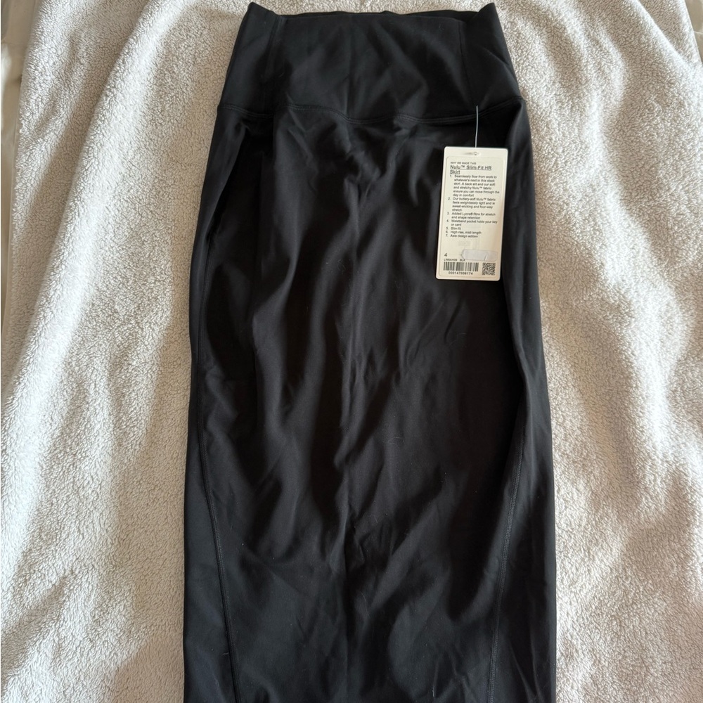 Lululemon nulu midi skirt